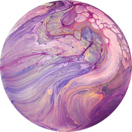 Purple NFT Planet